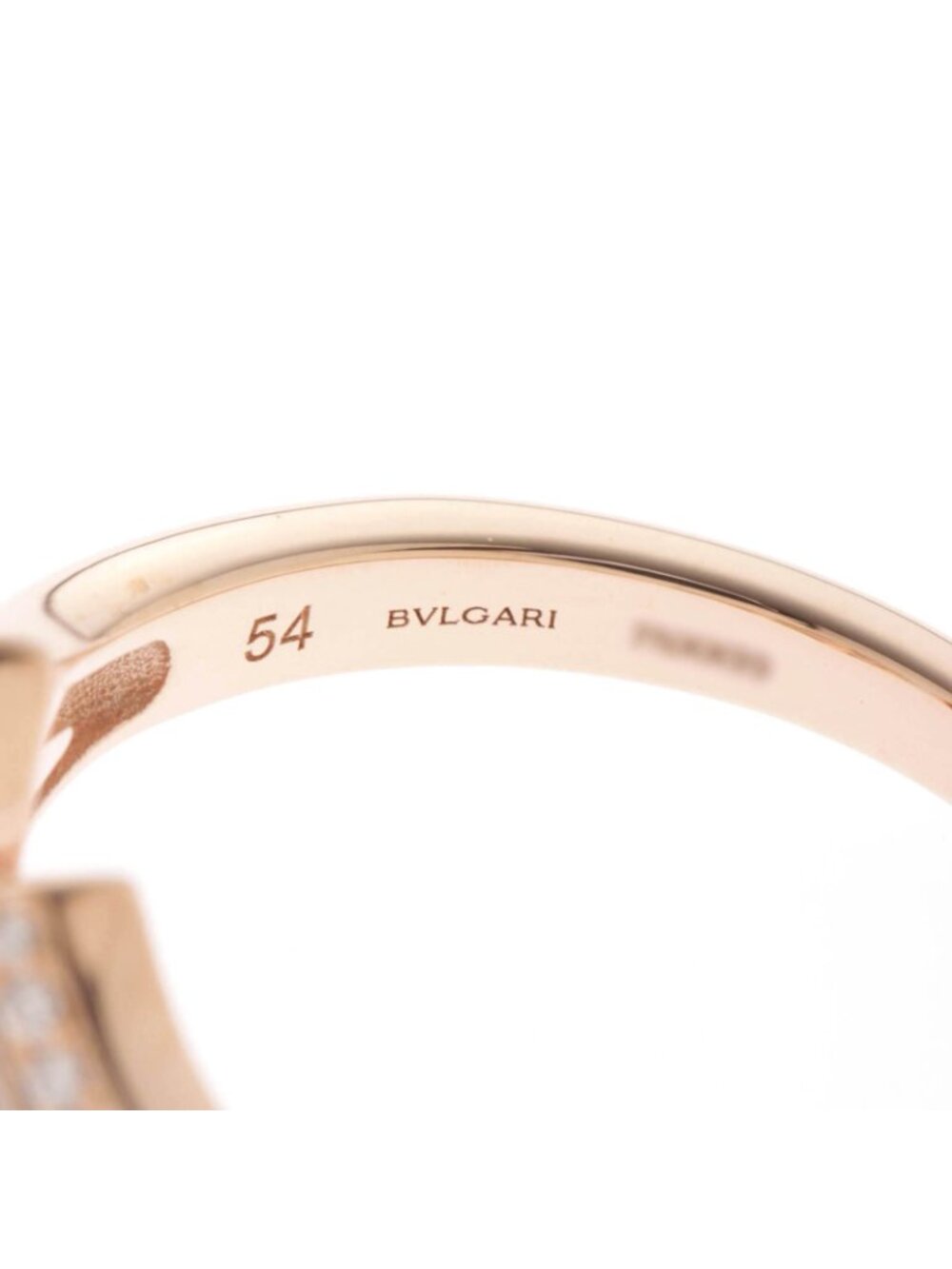 Bvlgari Diva's Dream PG Wmp D 54 Ring 18k Pink Gold 18k - Picture 4 of 7